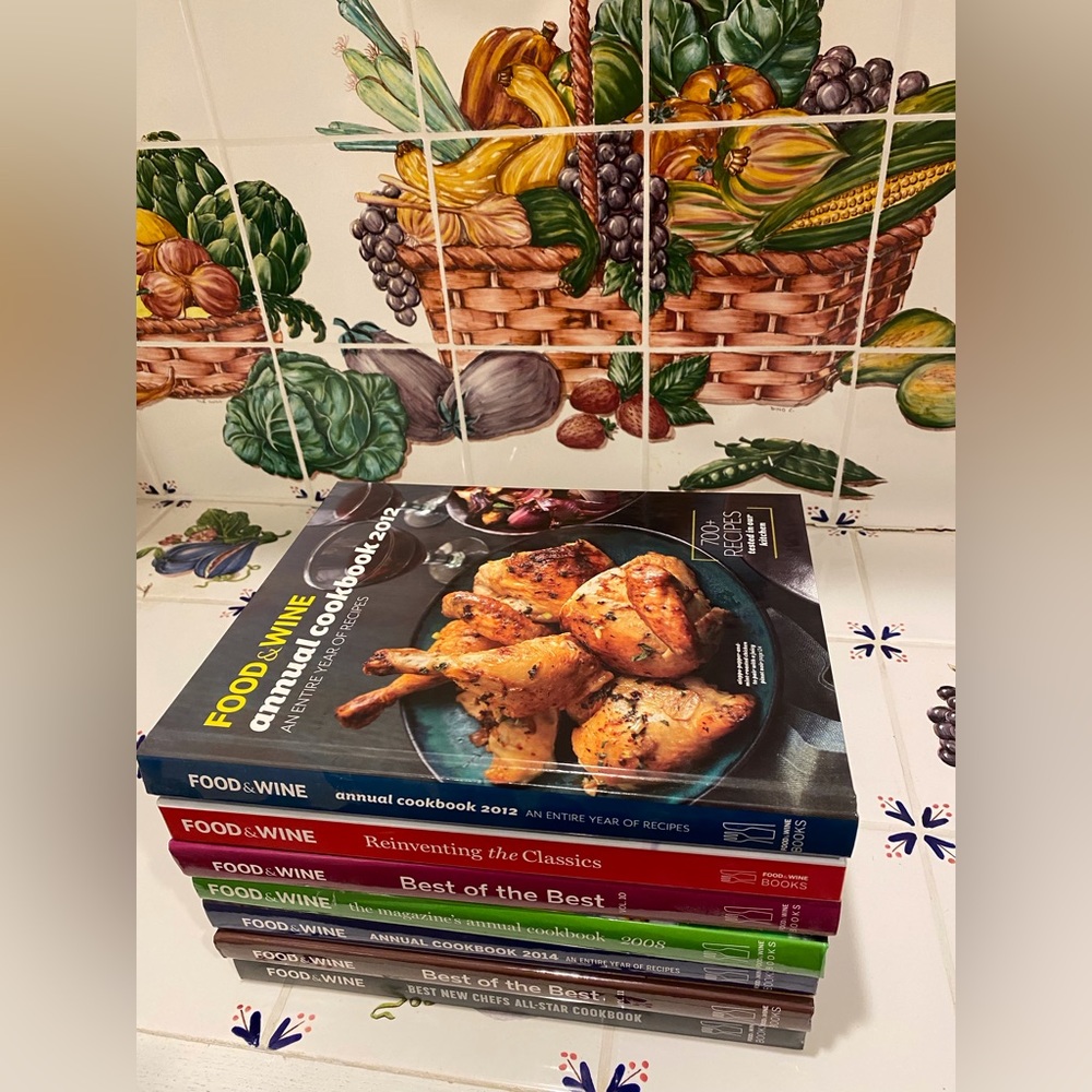 Seven great Food and Wine cookbooks